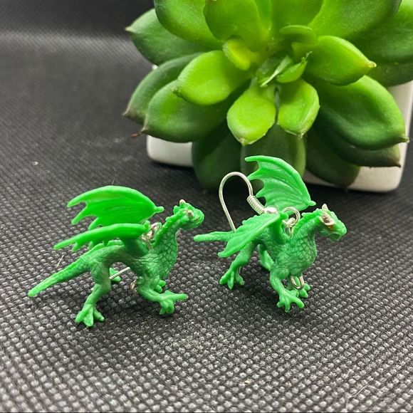Jewelry - HANDMADE DRAGON EARRINGS